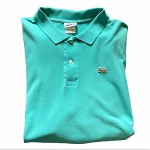 Men’s Lacoste Mint Green Classic Fit Polo Shirt